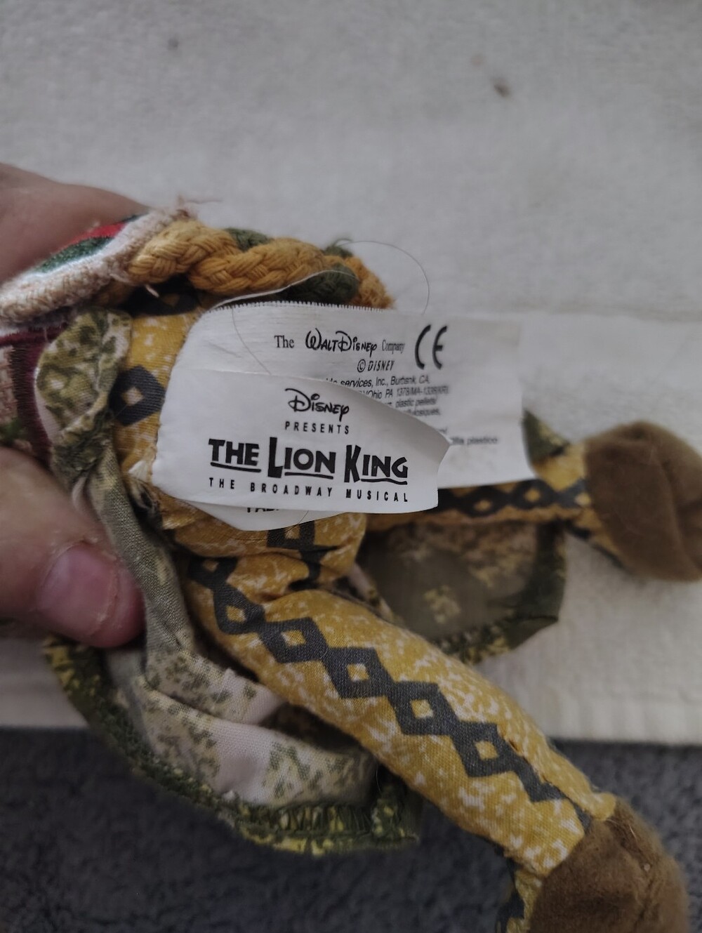 Nala Plush Toy From Disney Lion King Musical - Picture 7 of 8